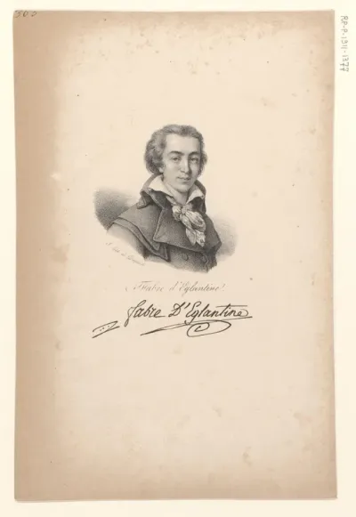 Portret van Fabre d'Églantine