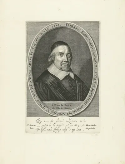 Portret van Fabritius Bassecourt