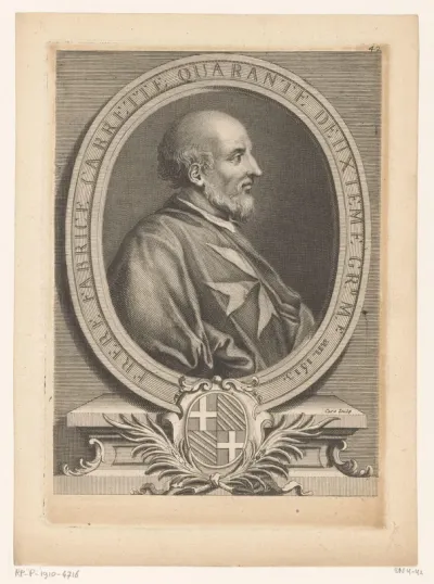 Portret van Fabrizio del Carretto