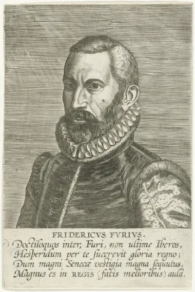 Portret van Federico Furio y Ceriol