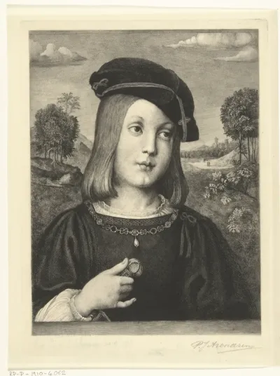 Portret van Federico Gonzaga als kind