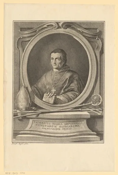 Portret van Federico Maria Giovanelli