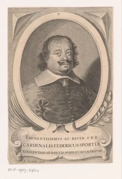 Portret van Federico Sforza