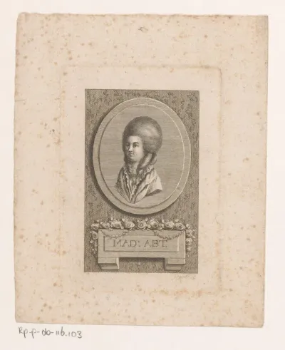 Portret van Felicitas Abt