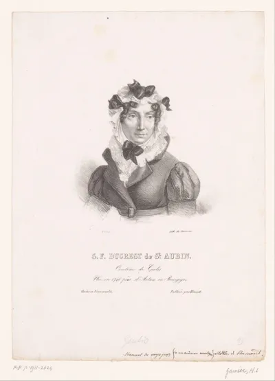 Portret van Félicité de Genlis