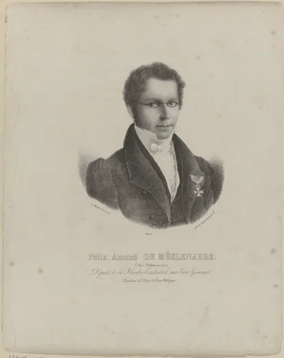 Portret van Félix Amand De Mûelenaere, 1829