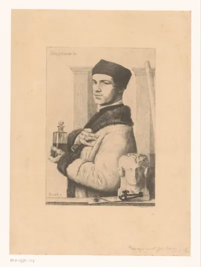 Portret van Felix Bracquemond