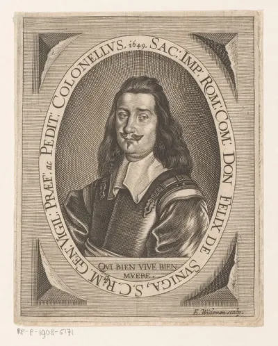 Portret van Felix de Zuñiga y Guzmán