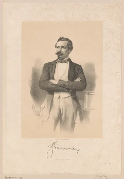 Portret van Felix Lichnowsky