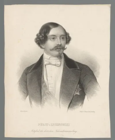Portret van Felix Maria Vincenz Andreas von Lichnowsky