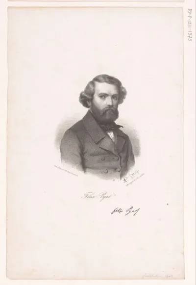 Portret van Félix Pyat