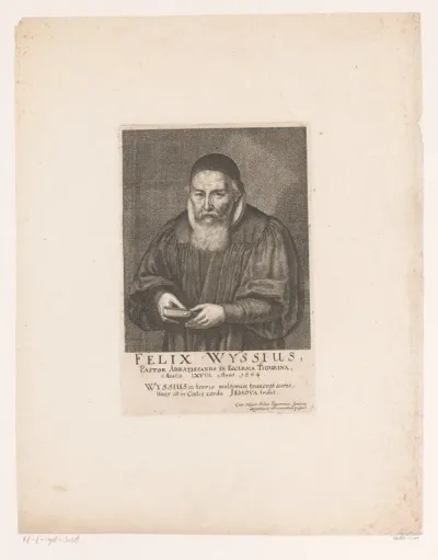 Portret van Felix Wyss