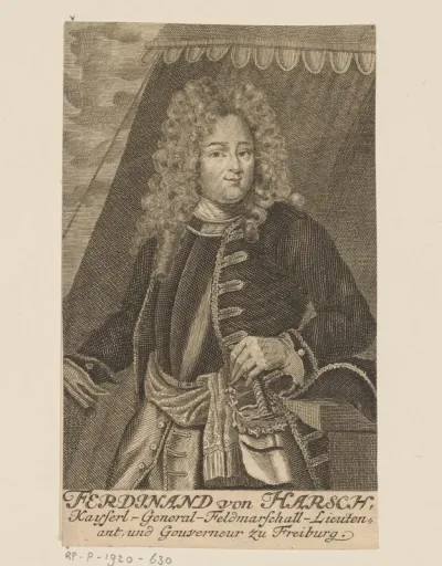 Portret van Ferdinand Amadée von Harsch