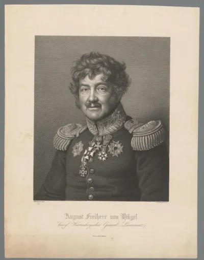 Portret van Ferdinand August von Hügel