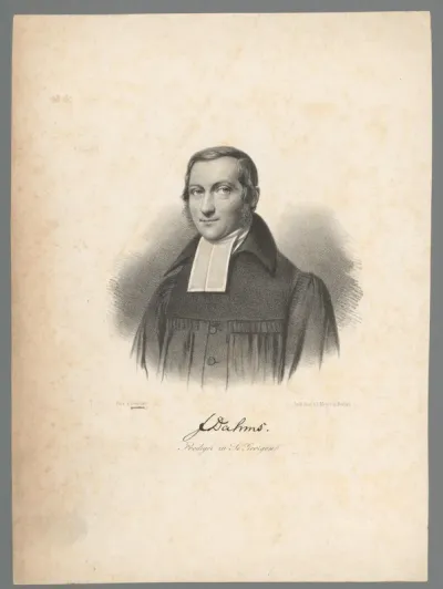 Portret van Ferdinand Dahms