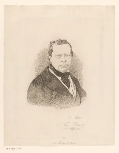 Portret van Ferdinand de Braekeleer