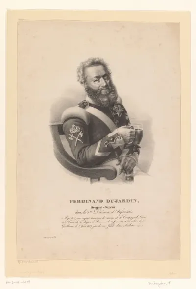 Portret van Ferdinand Dujardin