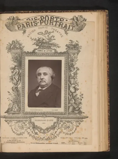 Portret van Ferdinand Fabre