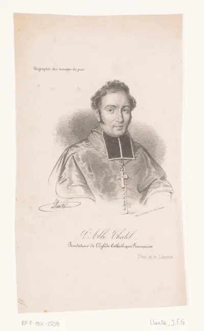 Portret van Ferdinand François Châtel