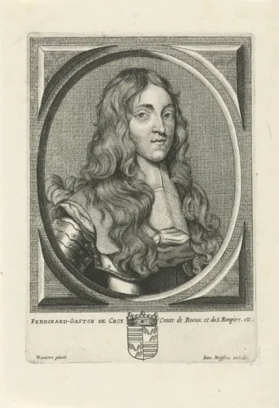 Portret van Ferdinand Gaston Lamoral de Croÿ