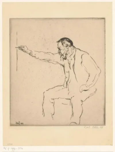 Portret van Ferdinand Hodler