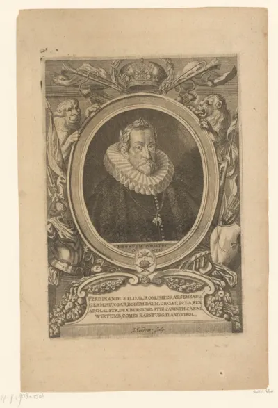 Portret van Ferdinand II, Duits keizer