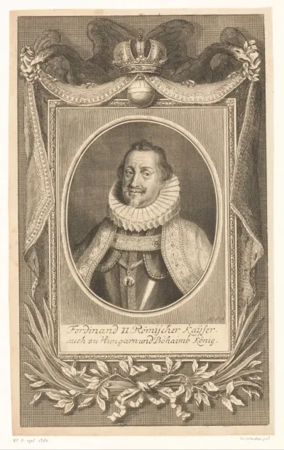 Portret van Ferdinand II, Rooms-Duits keizer