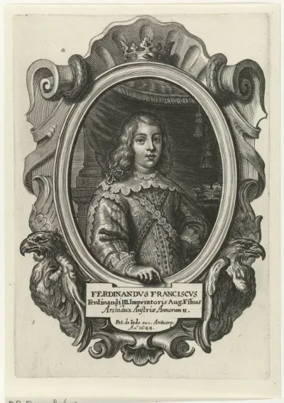 Portret van Ferdinand IV, koning van Hongarije, Bohemen en het Heilige Roomse Rijk