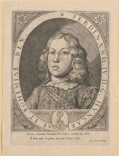 Portret van Ferdinand IV