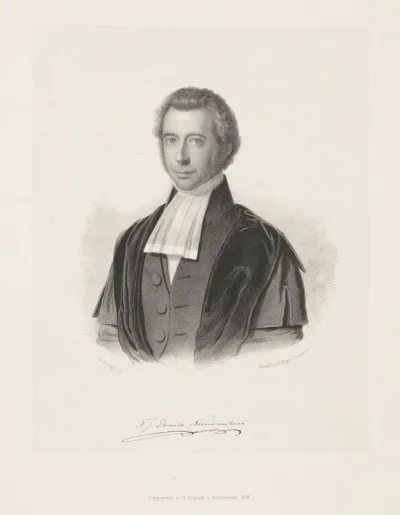 Portret van Ferdinand Jacobus Domela Nieuwenhuis