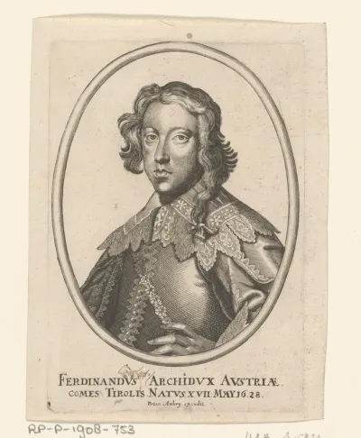 Portret van Ferdinand Karl van Oostenrijk