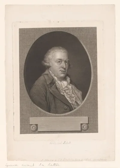 Portret van Ferdinand Kobell
