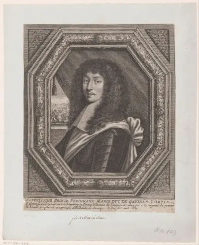 Portret van Ferdinand Maria van Beieren