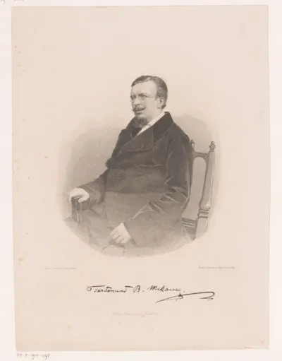 Portret van Ferdinand Mikowec