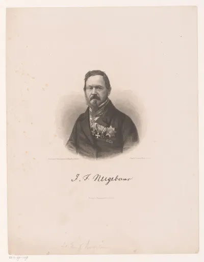 Portret van Ferdinand Neigebaur