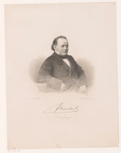 Portret van Ferdinand Nesmüller