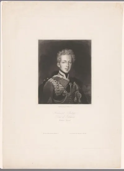 Portret van Ferdinand-Philippe, hertog van Orleans