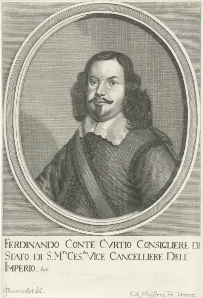 Portret van Ferdinand Sigismund Kurtz von Senftenau