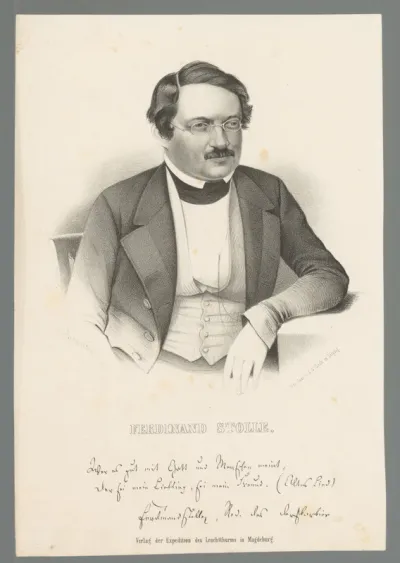 Portret van Ferdinand Stolle
