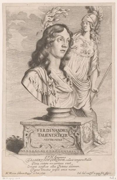 Portret van Ferdinand Talientschger