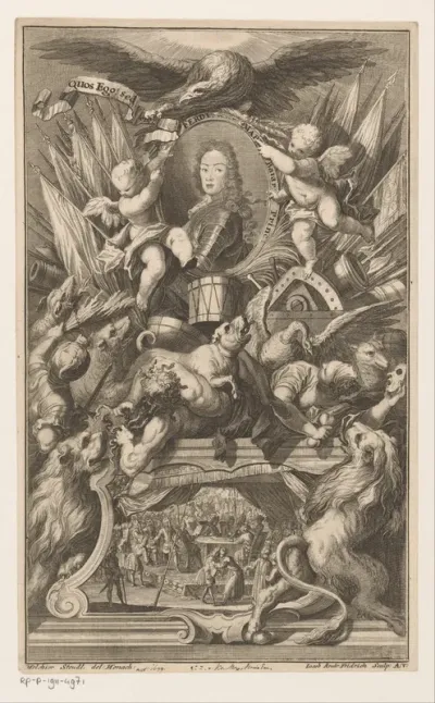 Portret van Ferdinand van Beieren