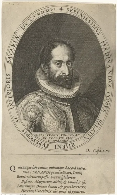 Portret van Ferdinand van Beyeren