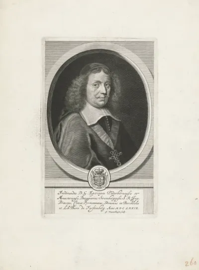 Portret van Ferdinand van Fürstenberg