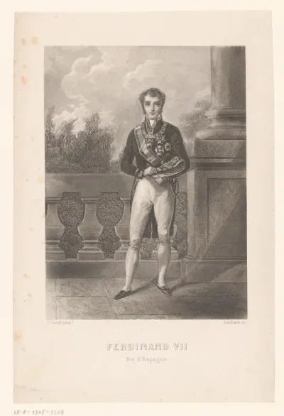 Portret van Ferdinand VII van Spanje