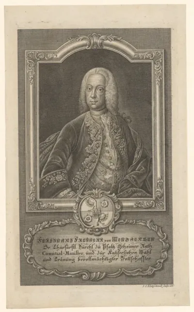 Portret van Ferdinand von Menshengen