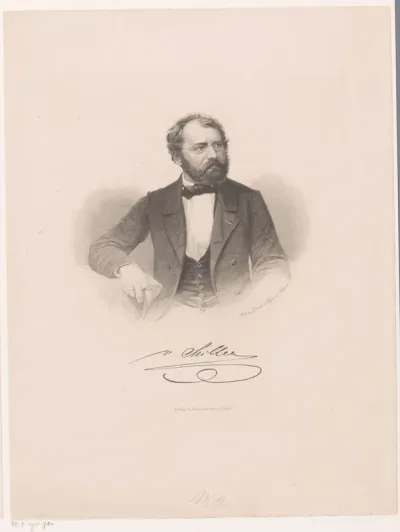 Portret van Ferdinand von Miller