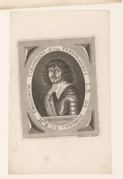 Portret van Ferdinand von Someda