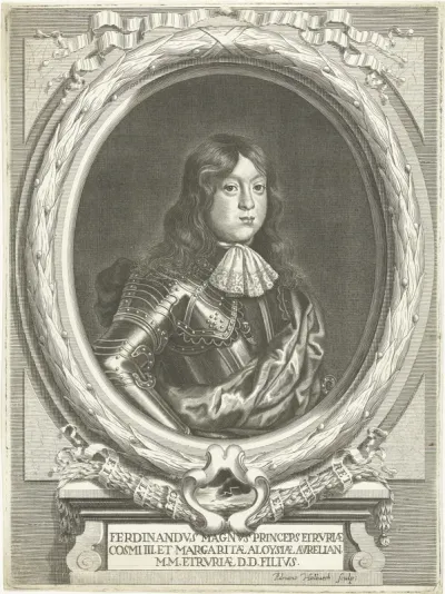 Portret van Ferdinandus de Medici