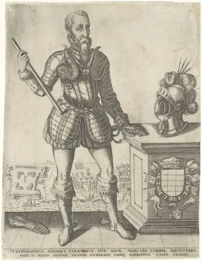 Portret van Fernando Alvarez de Toledo, hertog van Alva