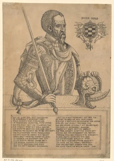 Portret van Fernando Álvarez de Toledo, hertog van Alva